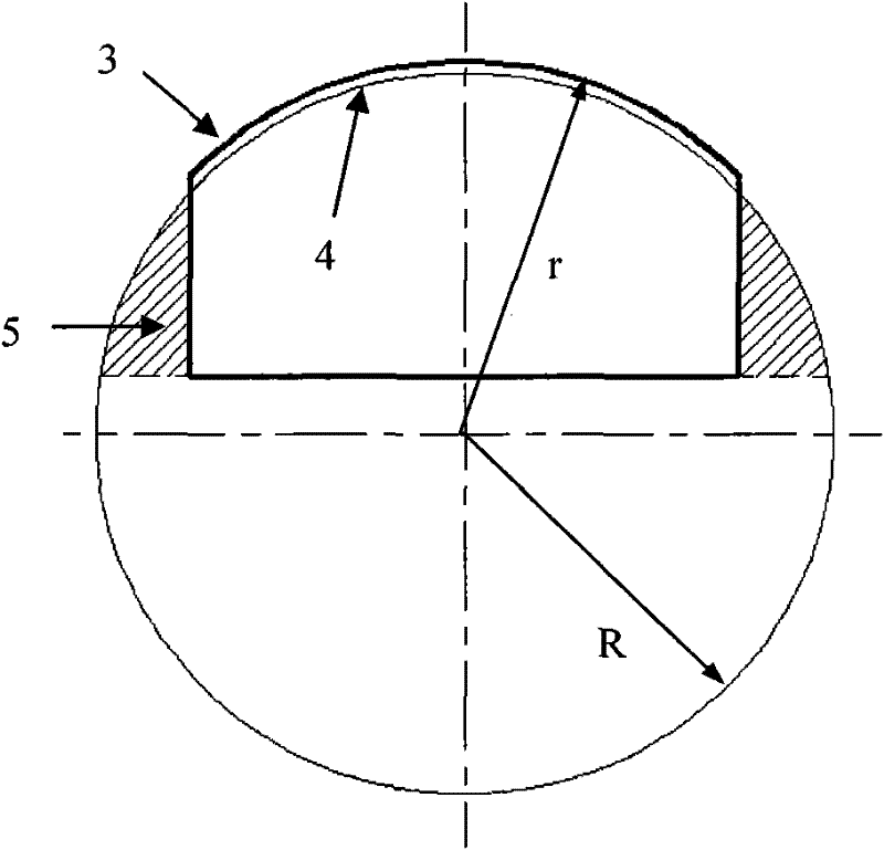 United method for tunneling super-strong or strong rock burst hole section of TBM construction tunnel