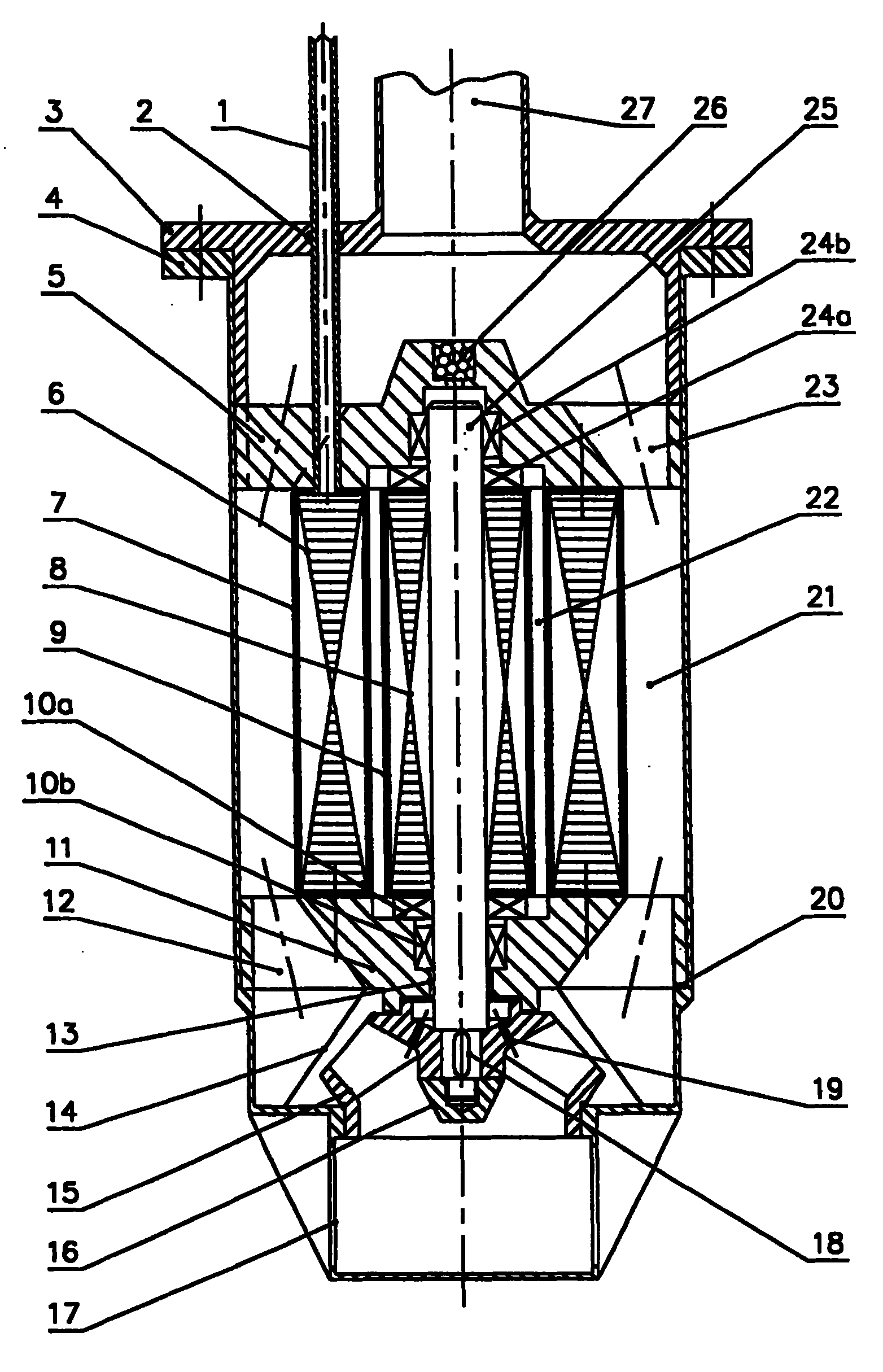 Oil-submersible pump