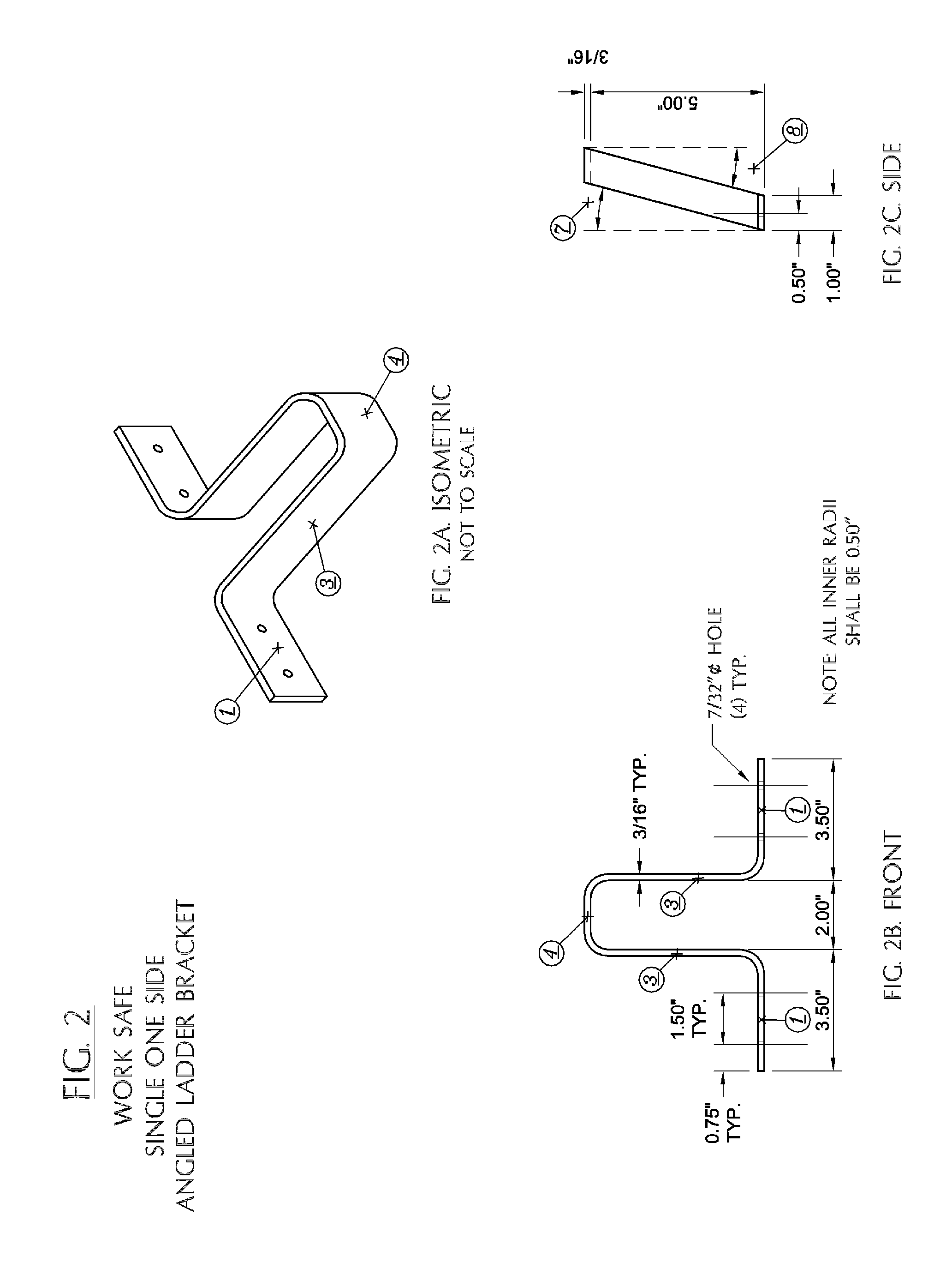 Ladder security bracket and safety system