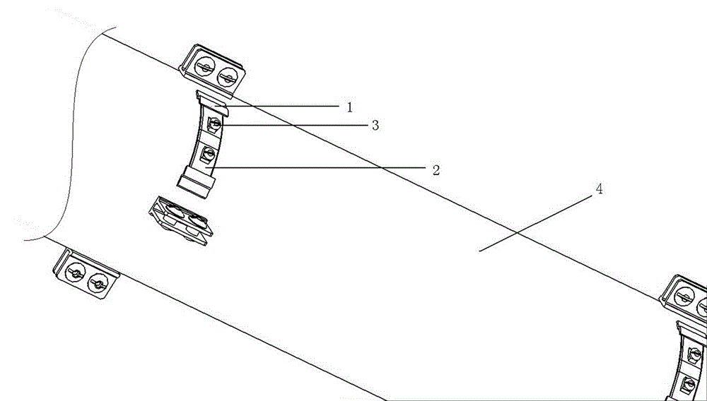 Guided missile and engine cabin segment missile body thereof