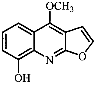 Method for separation and enrichment of furoquinoline alkaloid in dictamnus angustifolius