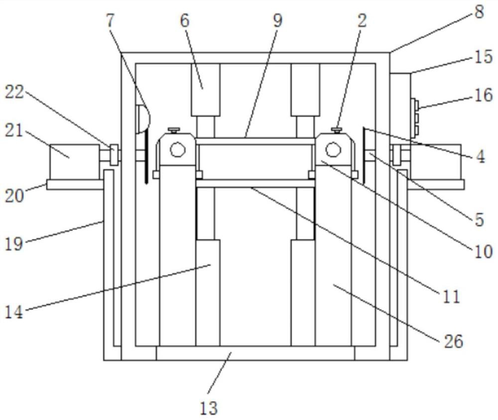 Integrated composite production device for plate processing