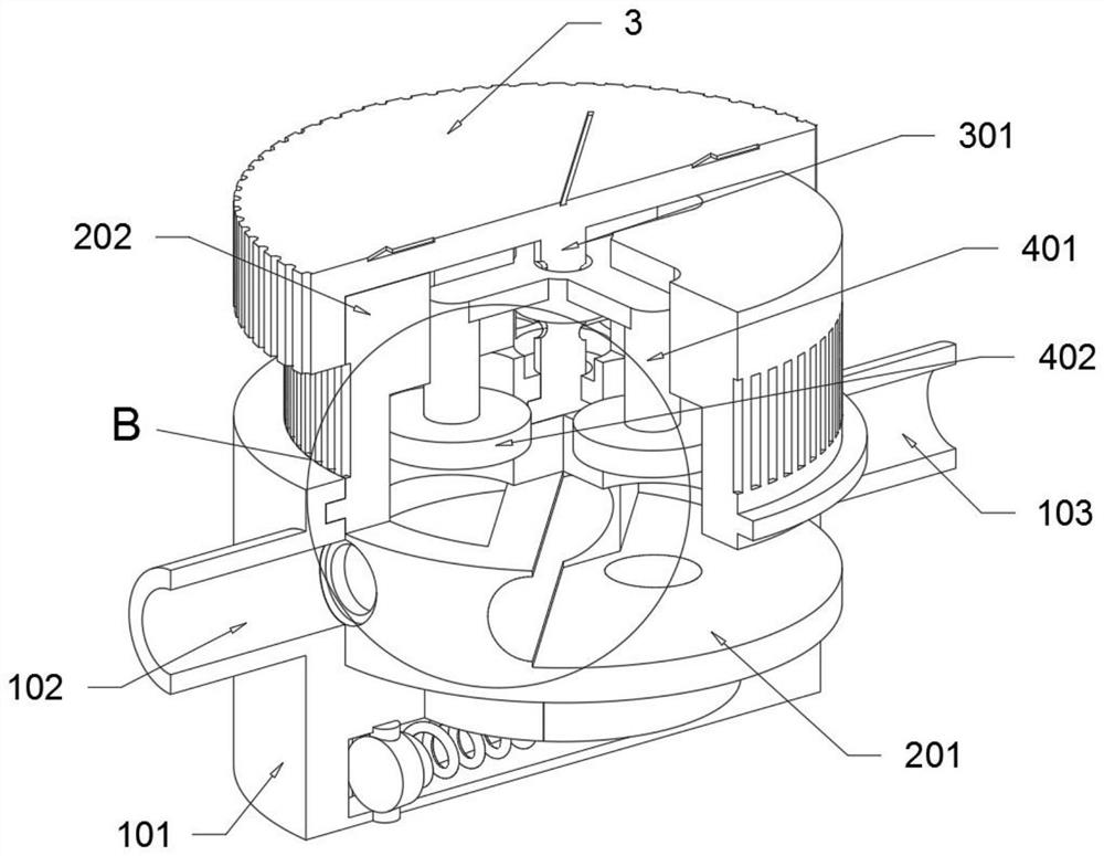 Fixing device for peritoneal drainage equipment in medical oncology