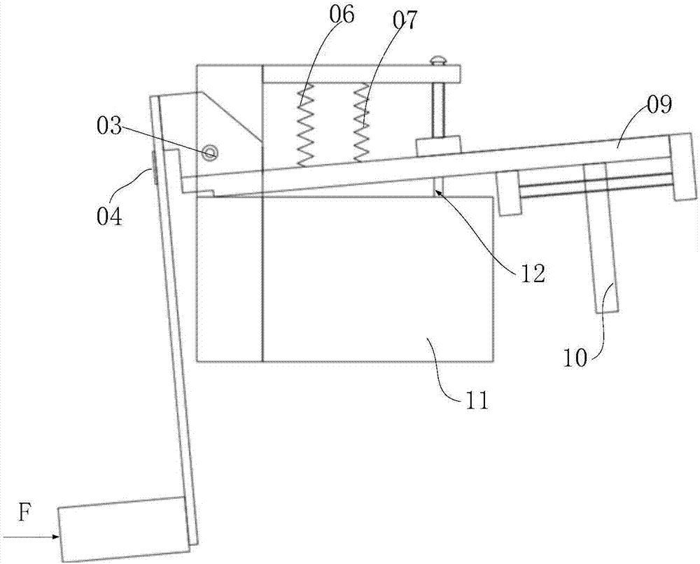 Small-size fender simulation device for model test