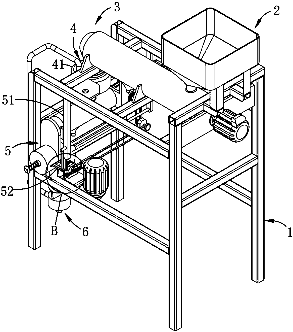 Environmentally-friendly and energy-saving type automatic oil pressing equipment