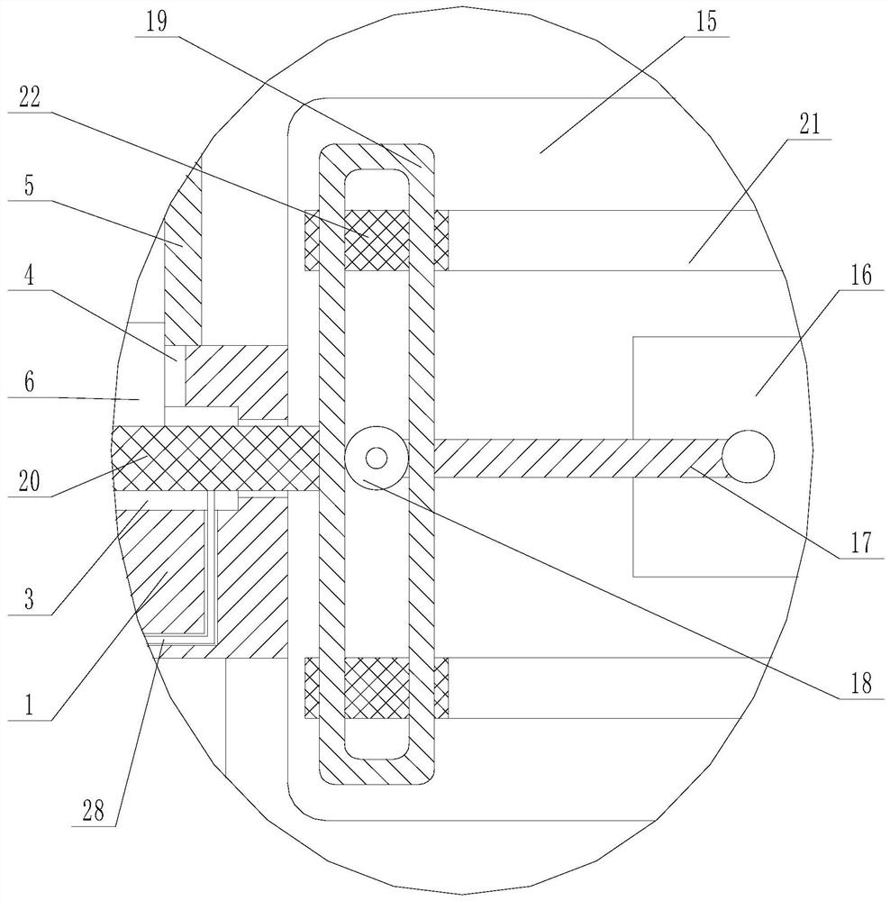 Punch forming device for metal cover of food packaging tin