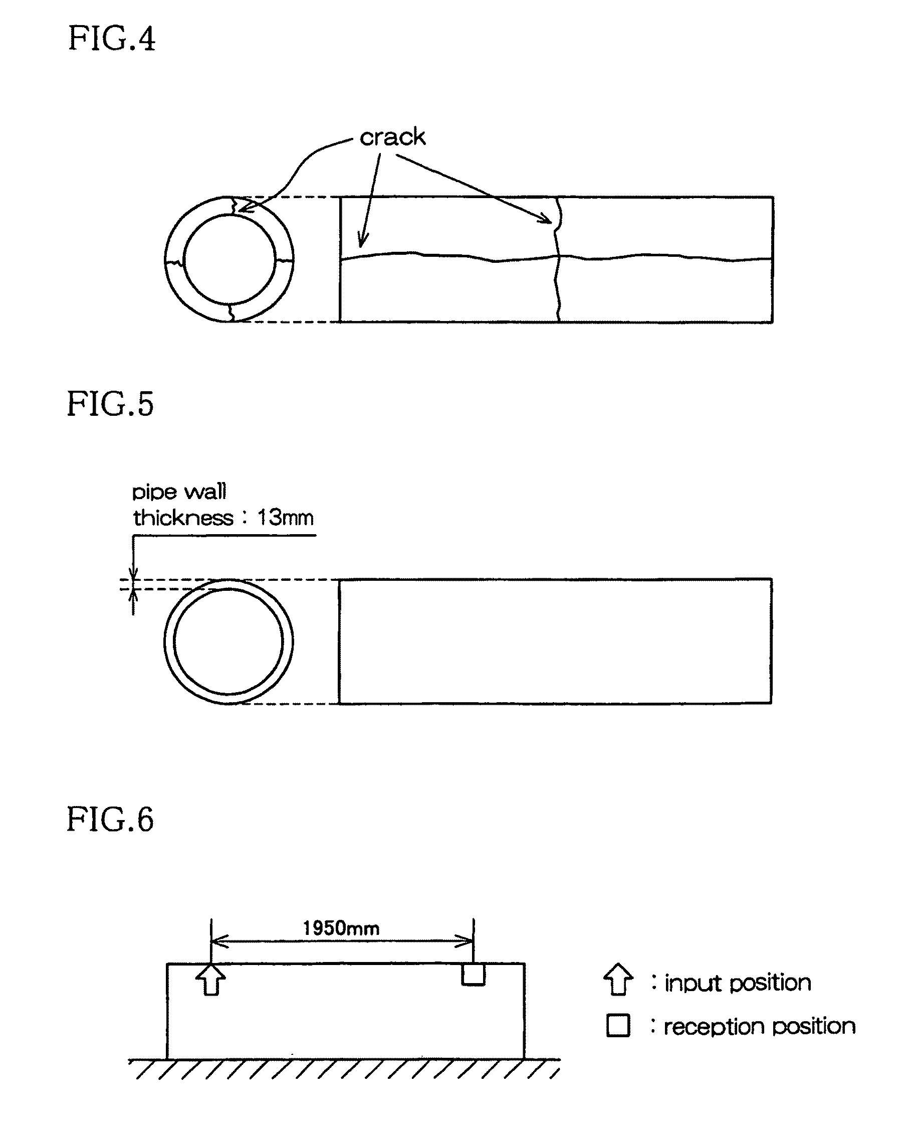 Buried pipe examining method