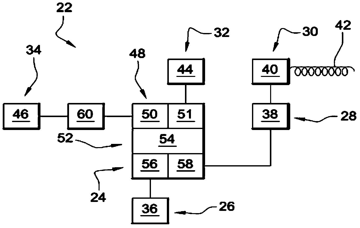 Method and device for counting the number of landings performed by an aircraft tyre