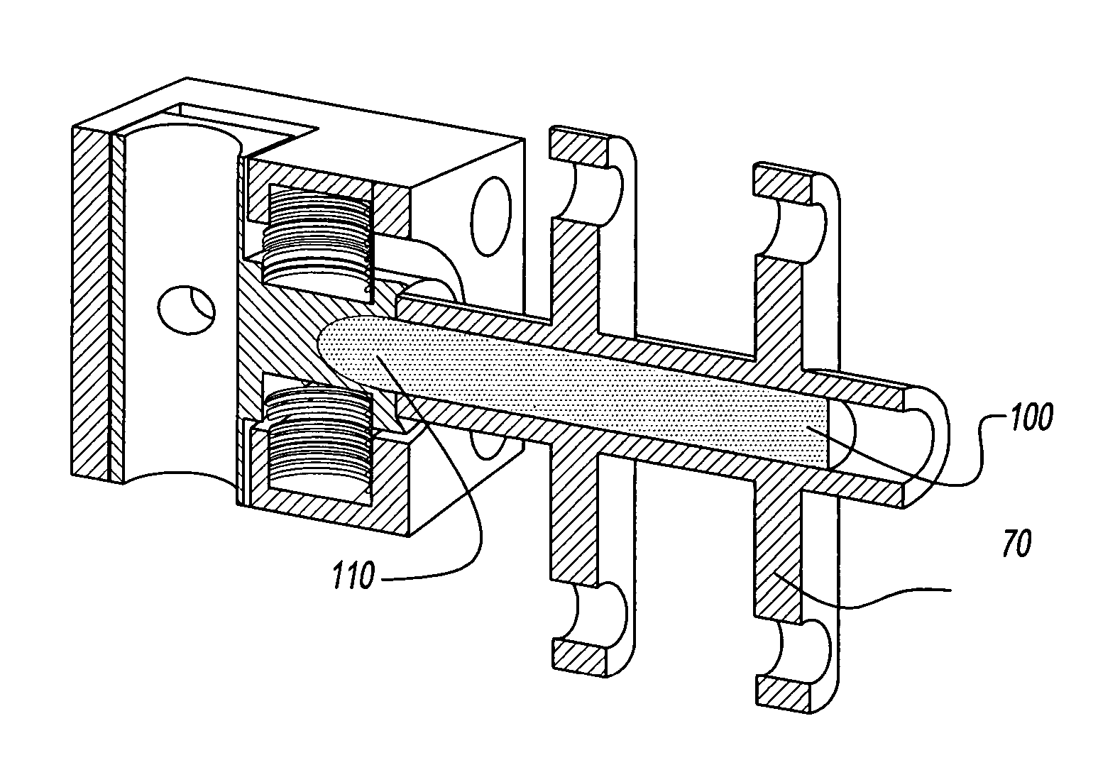 Tampon pledget having a shaped tip and method of making same