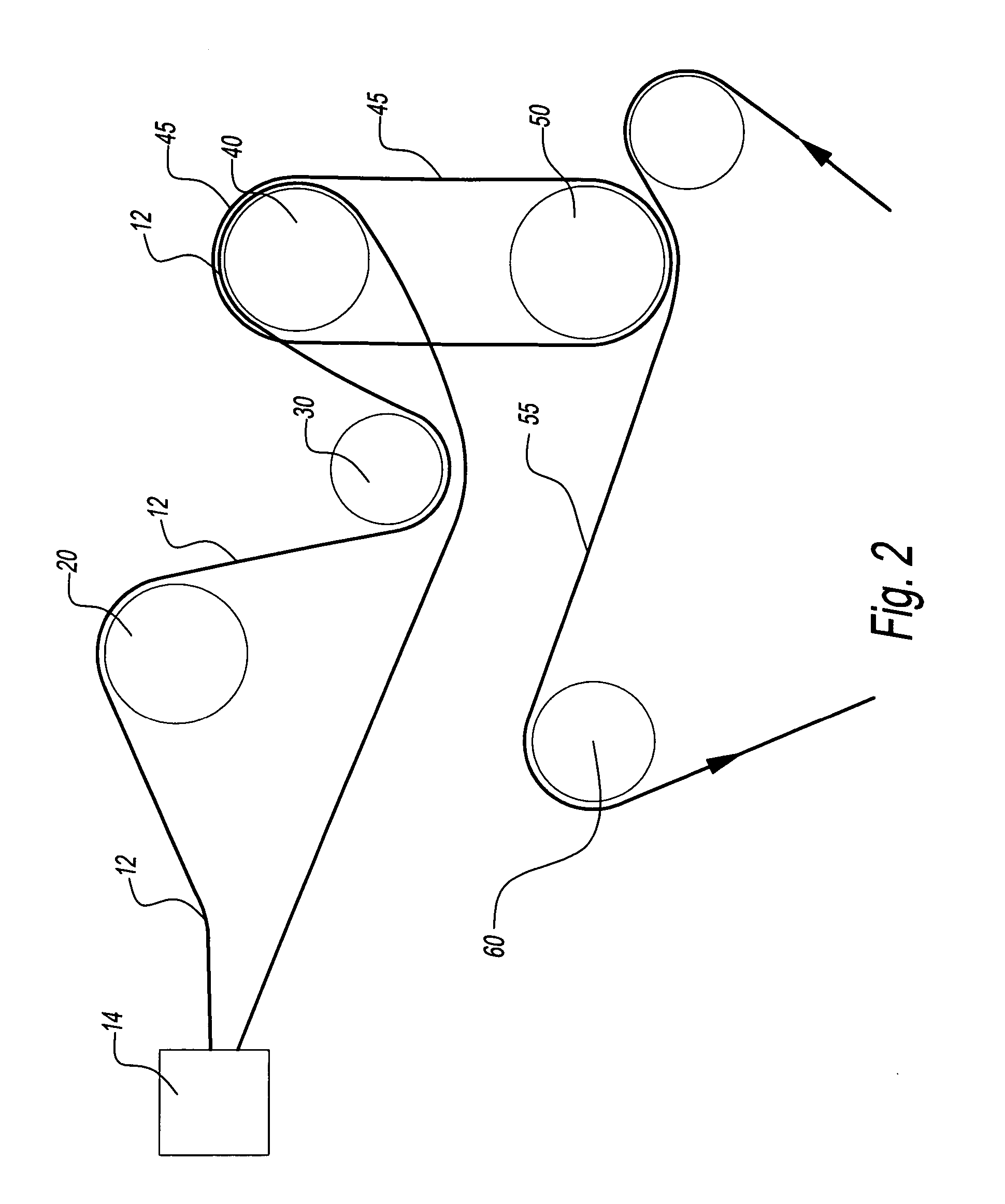 Tampon pledget having a shaped tip and method of making same