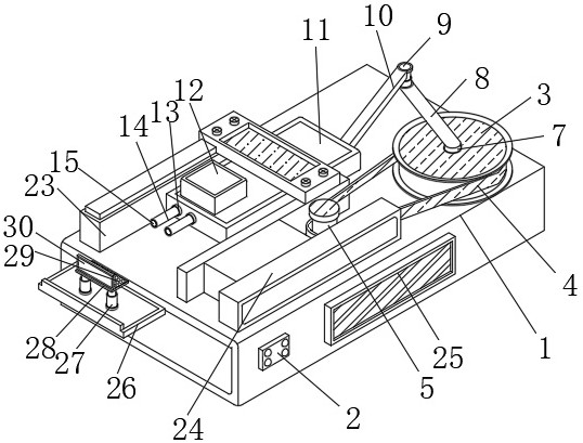 Device for detecting depth of hardening layer of roller body of cold rolling working roller