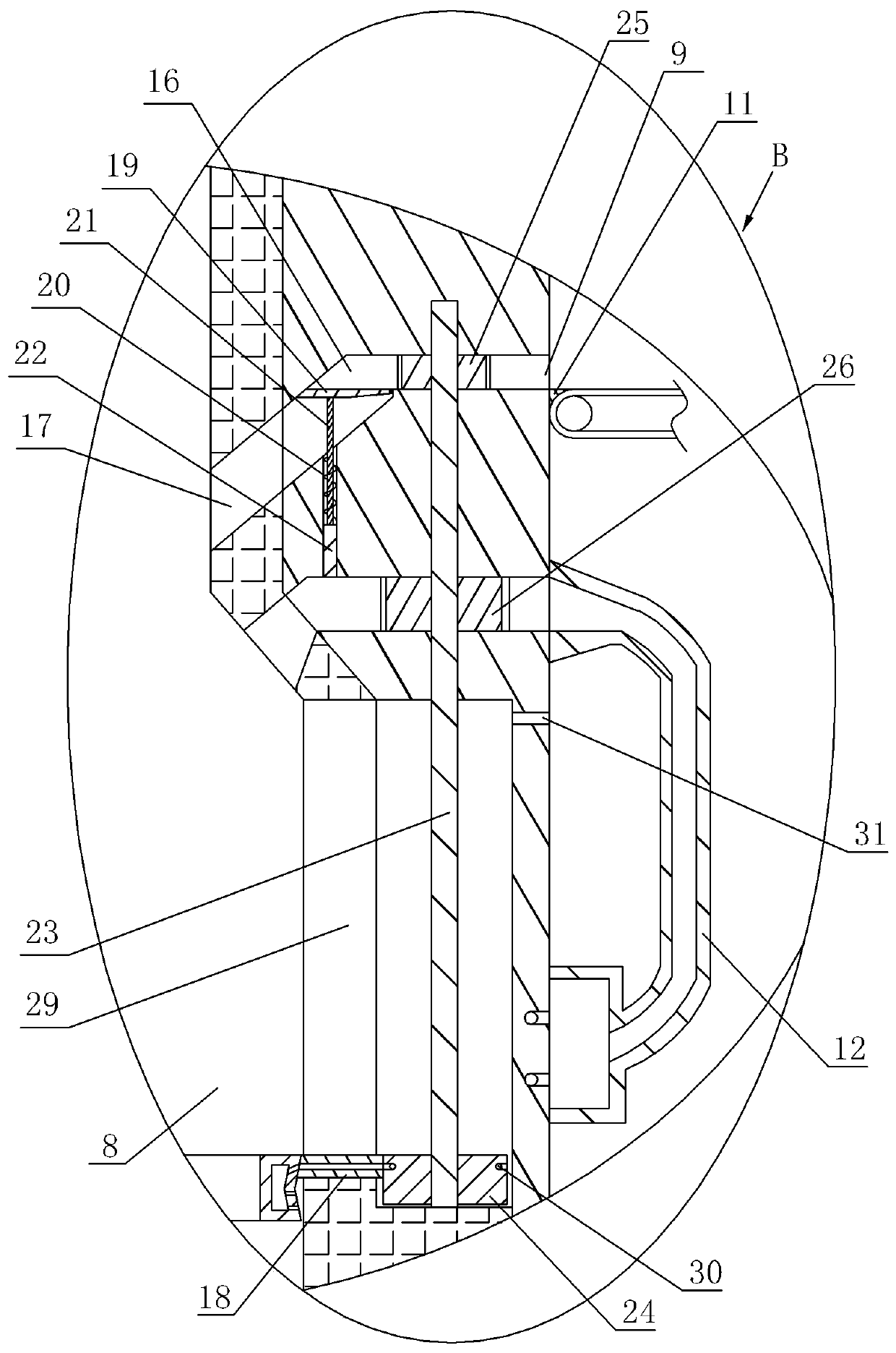 Cupola and repair process thereof