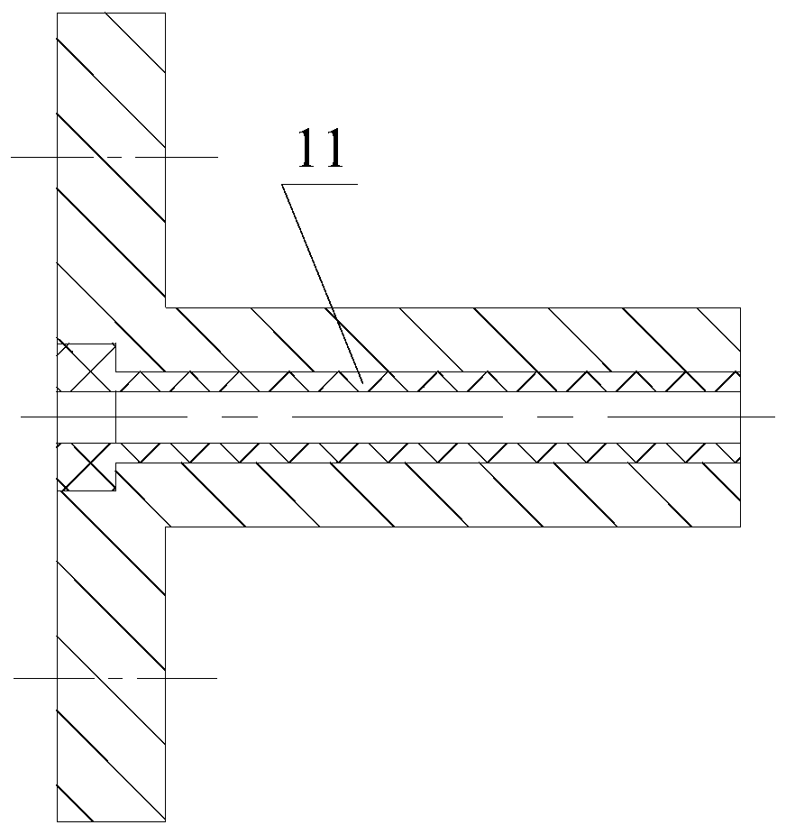 Accurate cutting temperature measuring device for turn-milling machining