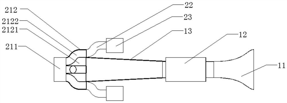 Coreless low-speed wind tunnel device