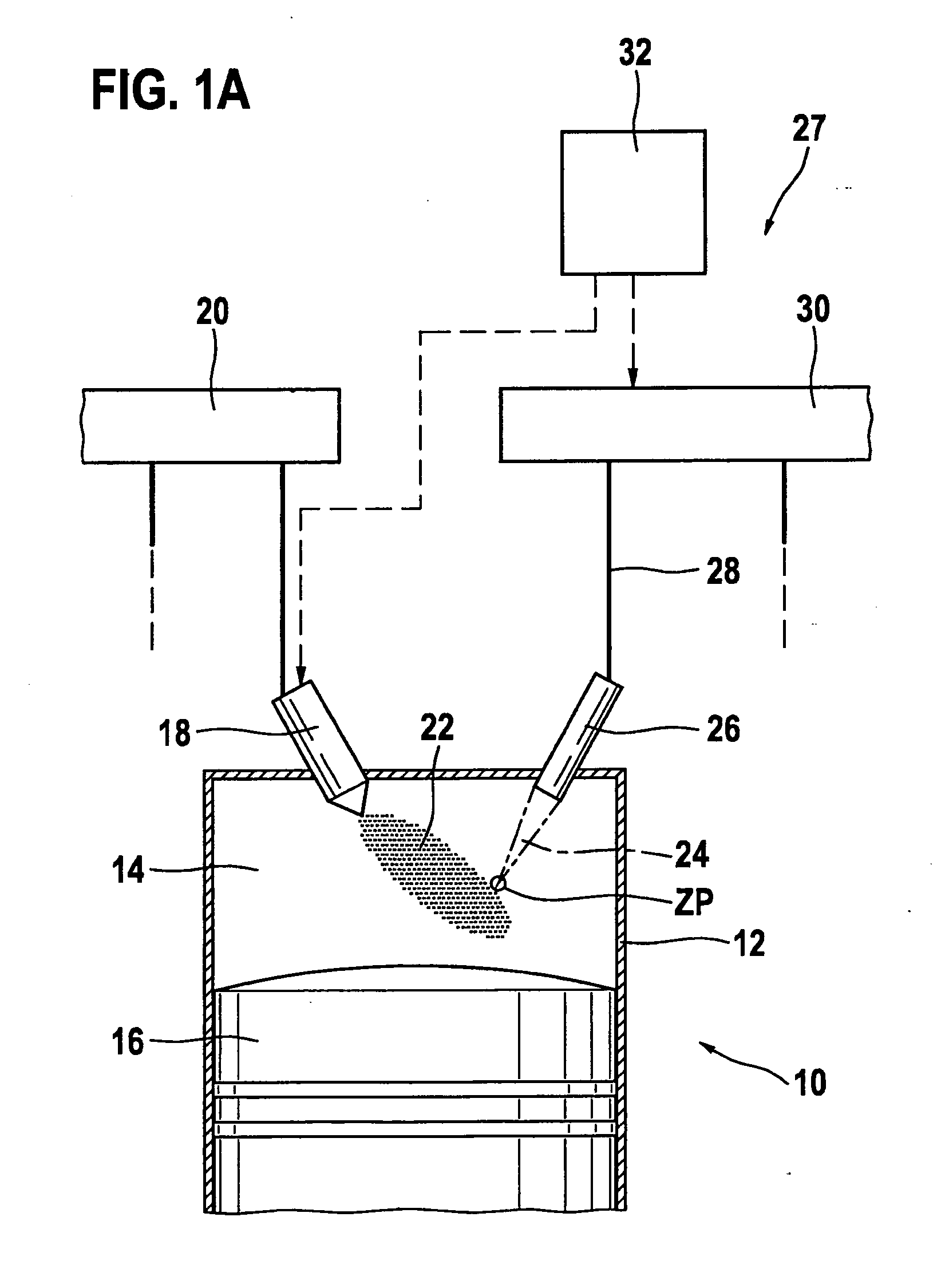 Ignition device for a laser ignition of an internal combustion engine