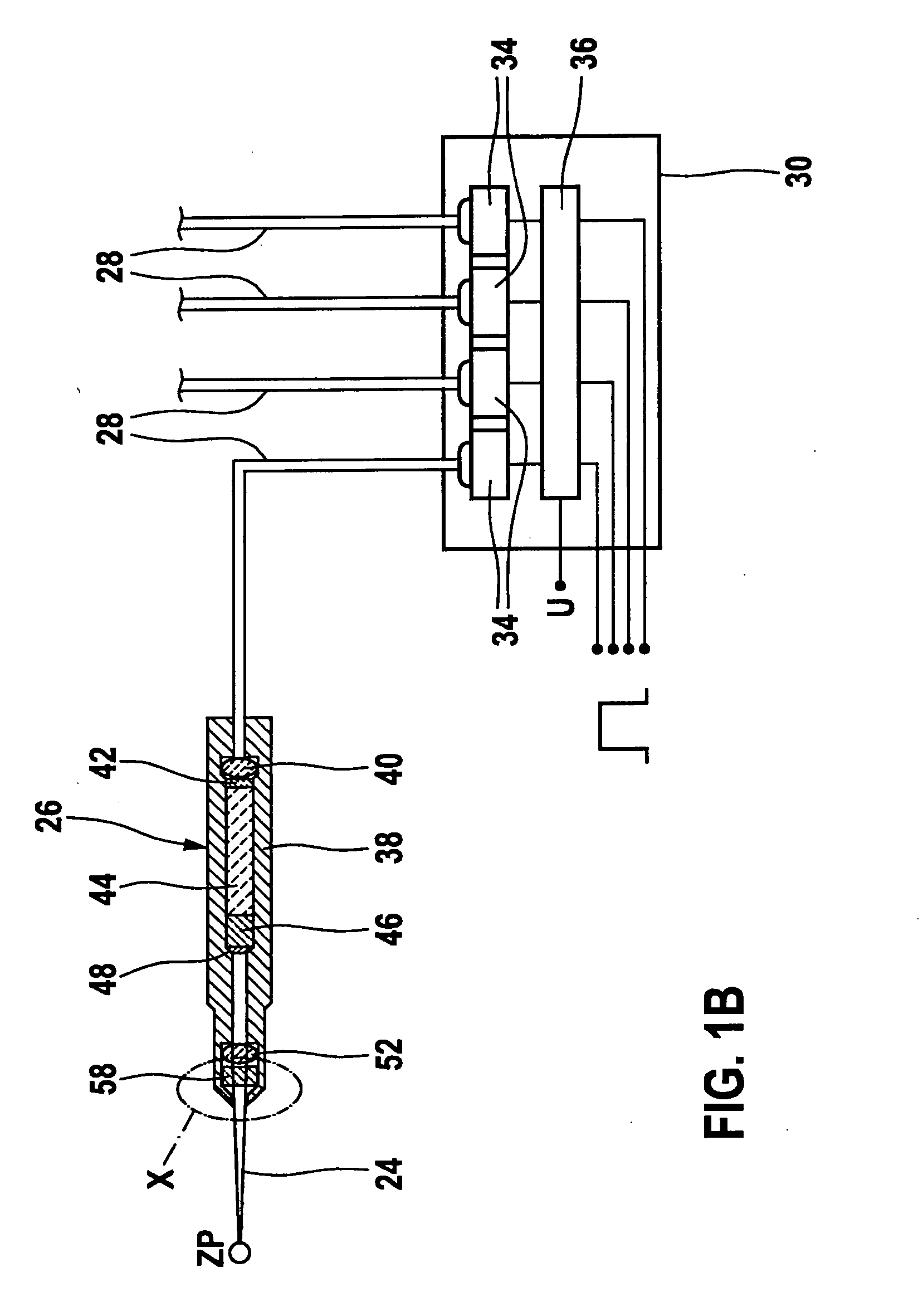 Ignition device for a laser ignition of an internal combustion engine