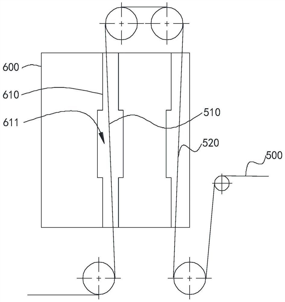 Strip steel detection system and vertical quality inspection table manufacturing method