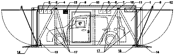 Motor vehicle information safety movement detection device