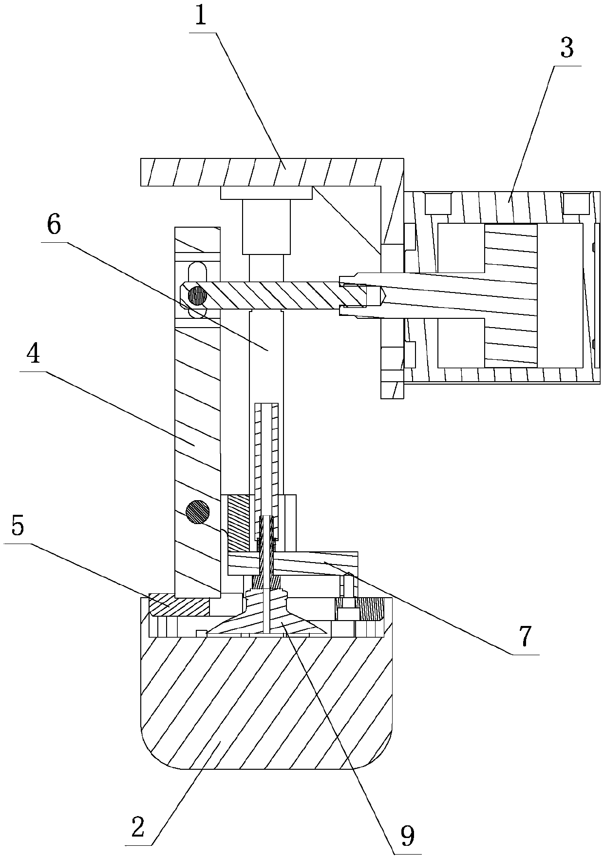 Grinding clamp for lamp cooling fin