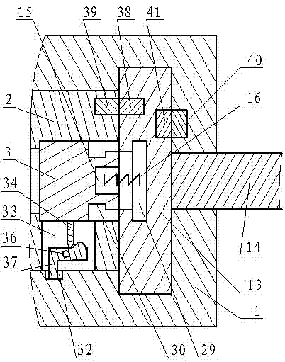 Anti-theft lock integrating electromechanical interlocking and magnetic hooking