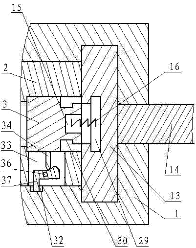 Anti-theft lock integrating electromechanical interlocking and magnetic hooking