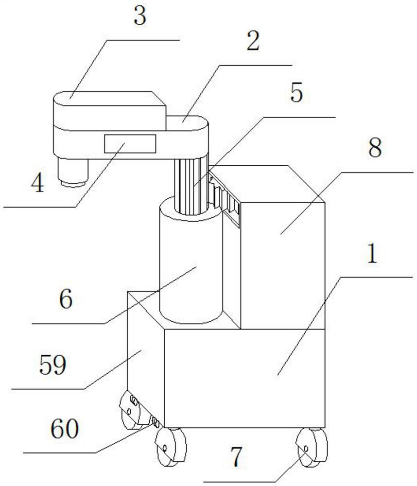 A kind of anesthesia device with auxiliary analgesic function