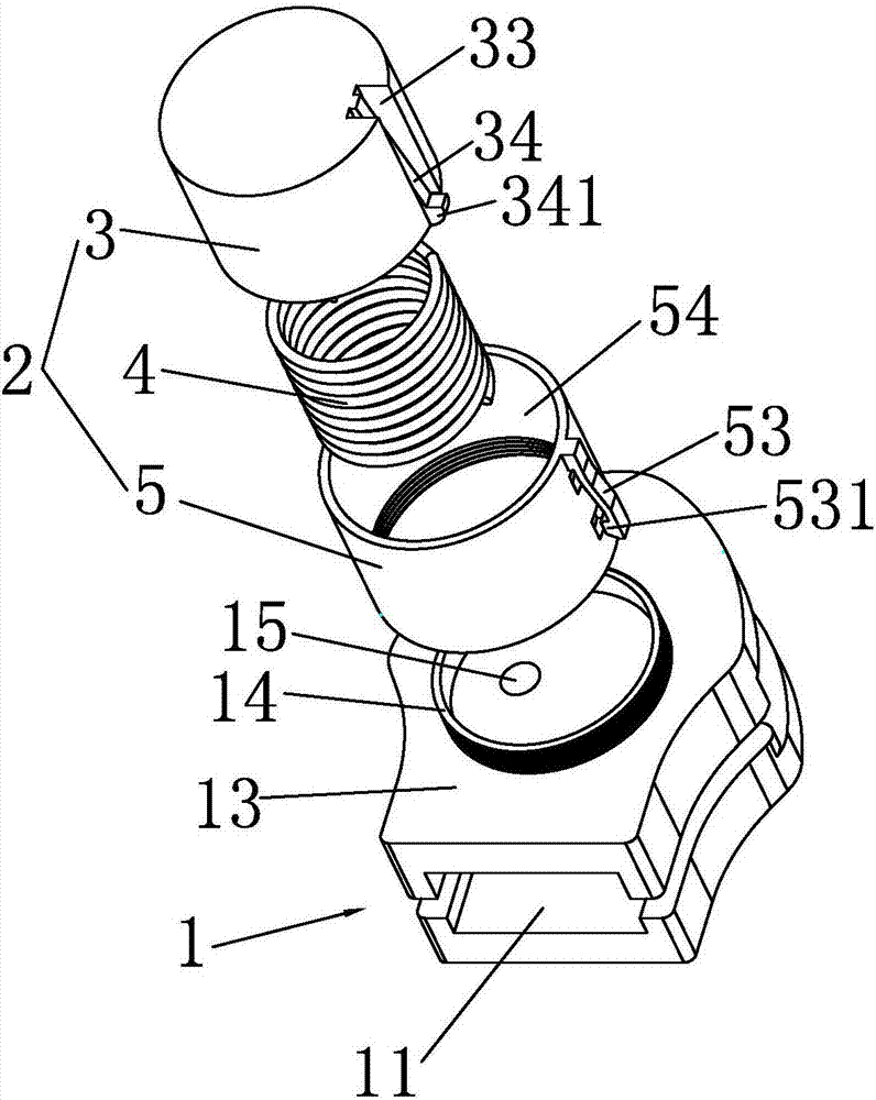 Pressing-type self-locking pull head