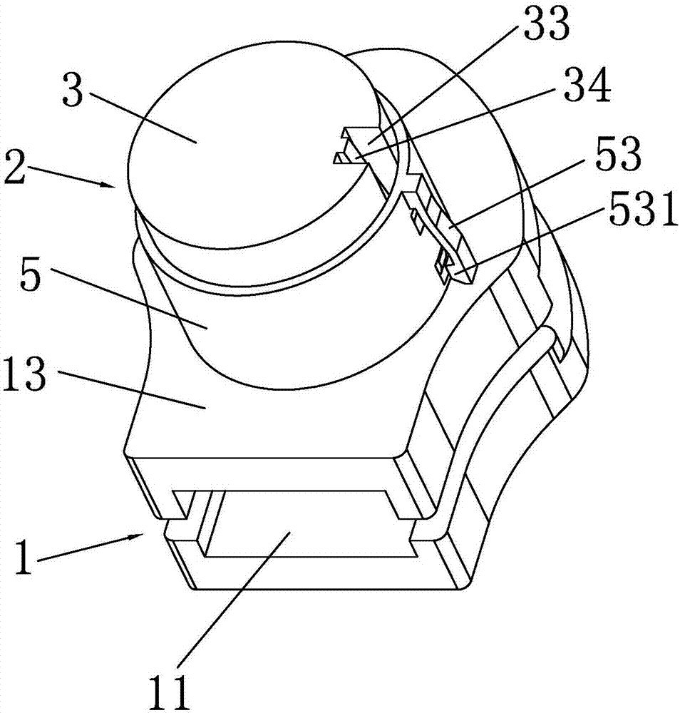 Pressing-type self-locking pull head