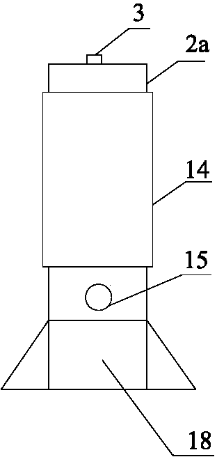 Testing device for inversion of seam floor water inrush and inversion method of seam floor water inrush