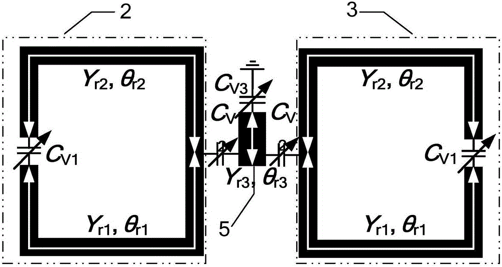 Dual-band adjustable band-pass filter