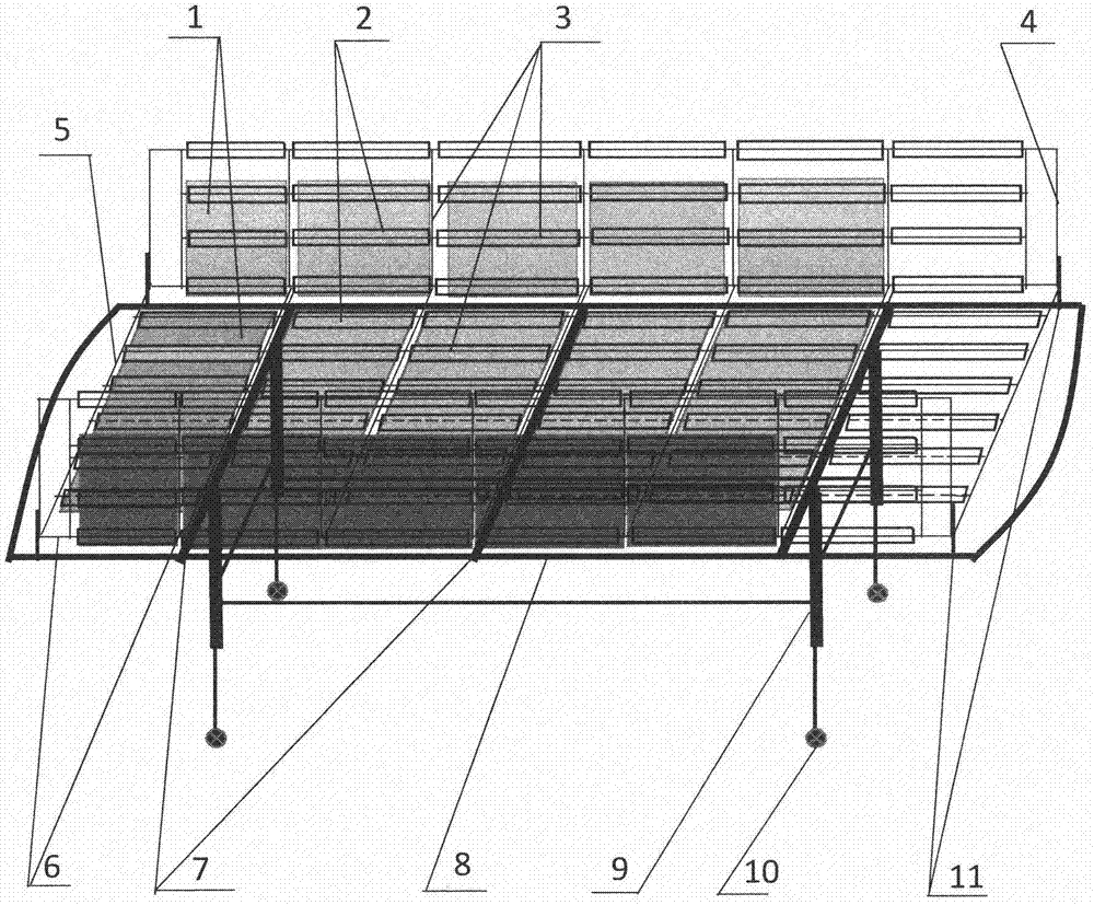 Bed transfer stretcher