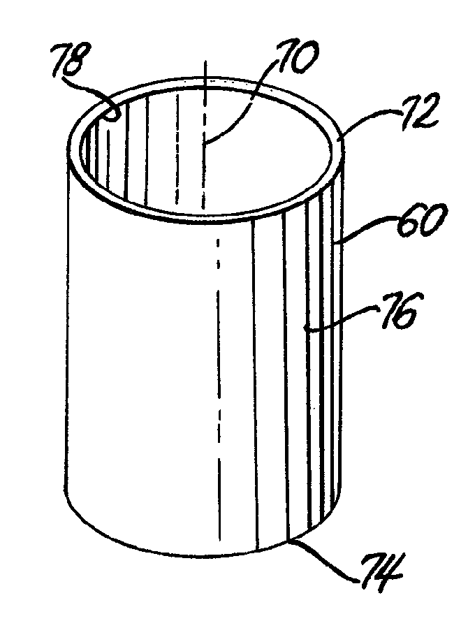 Sacrificial sleeves for die casting aluminum alloys