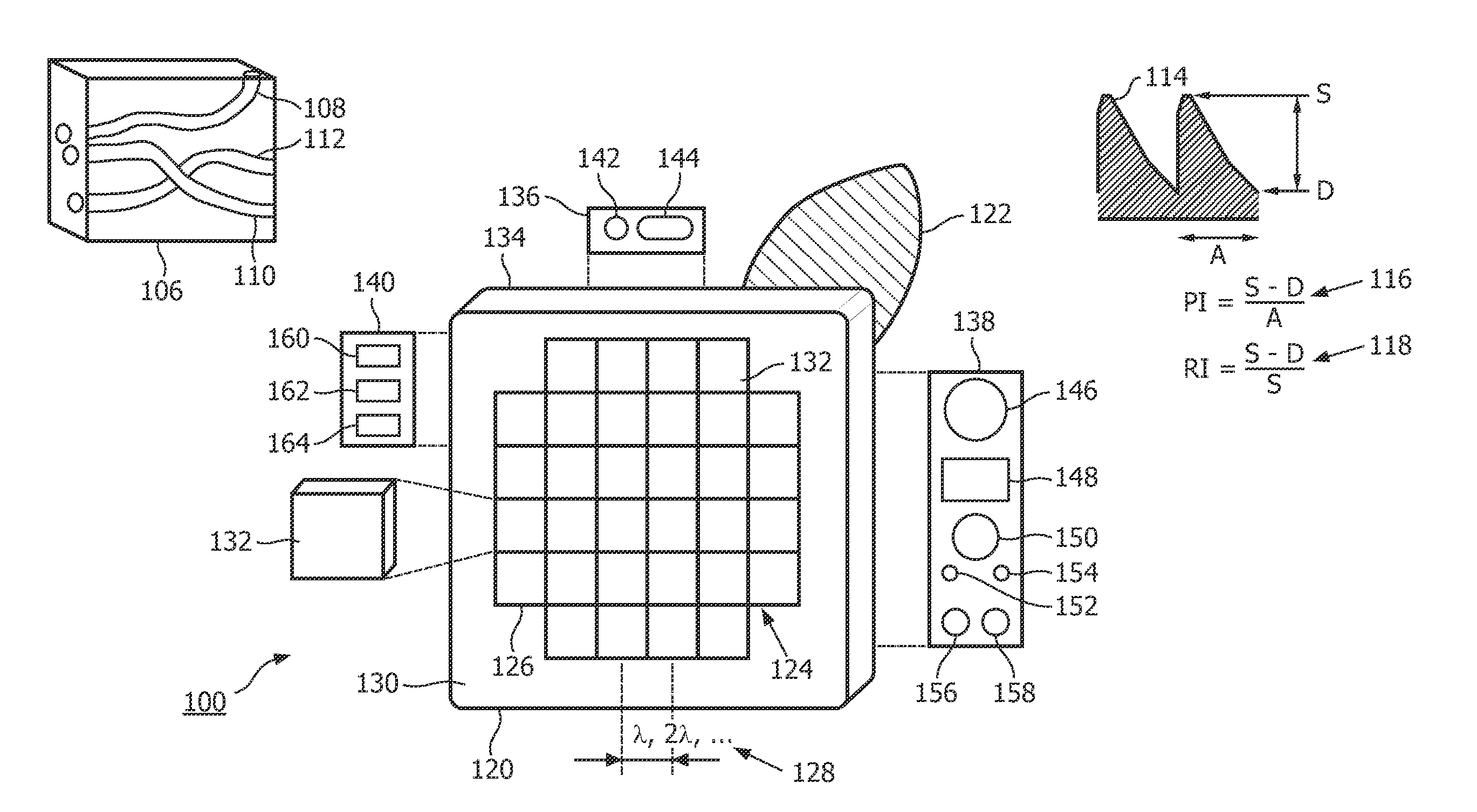 Excitation schemes for low-cost transducer arrays