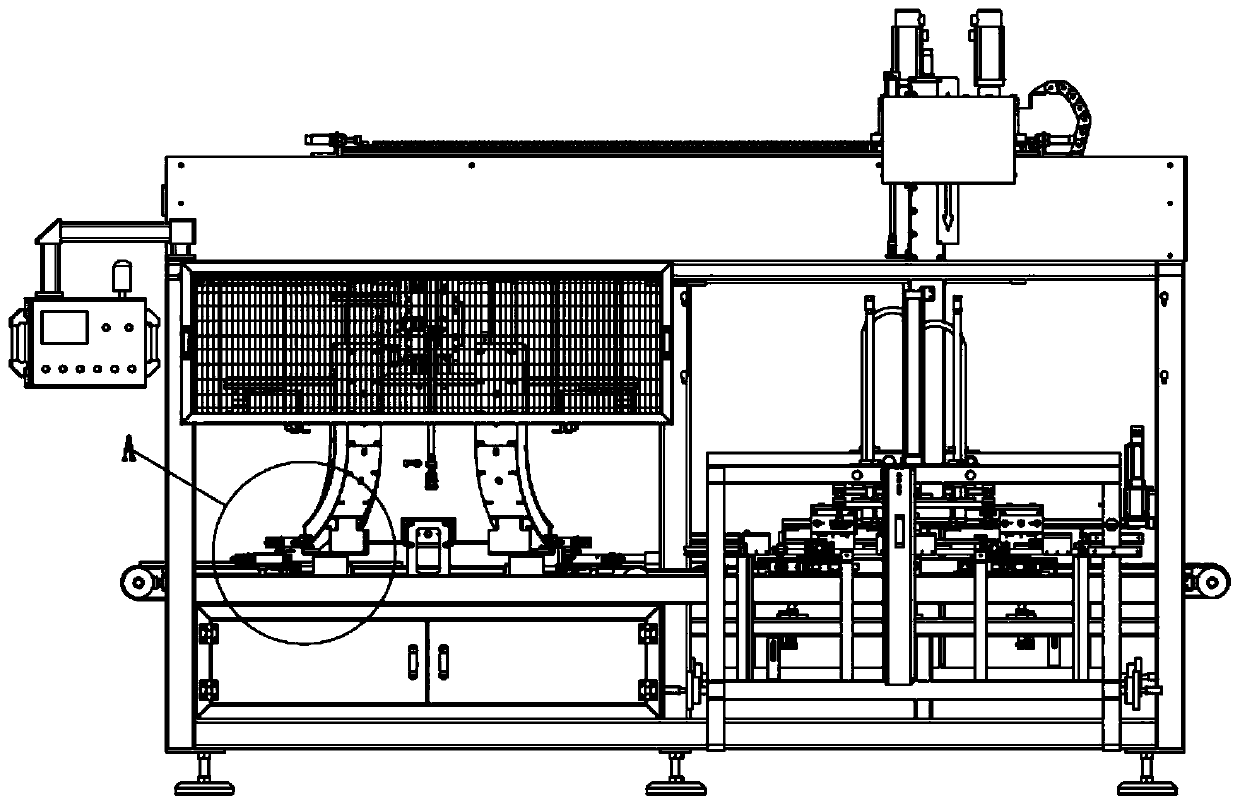 Efficient multiple color number packaging machine