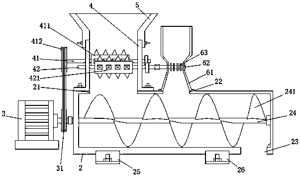 Farmland fertilizer making and fertilizer application integrated machine