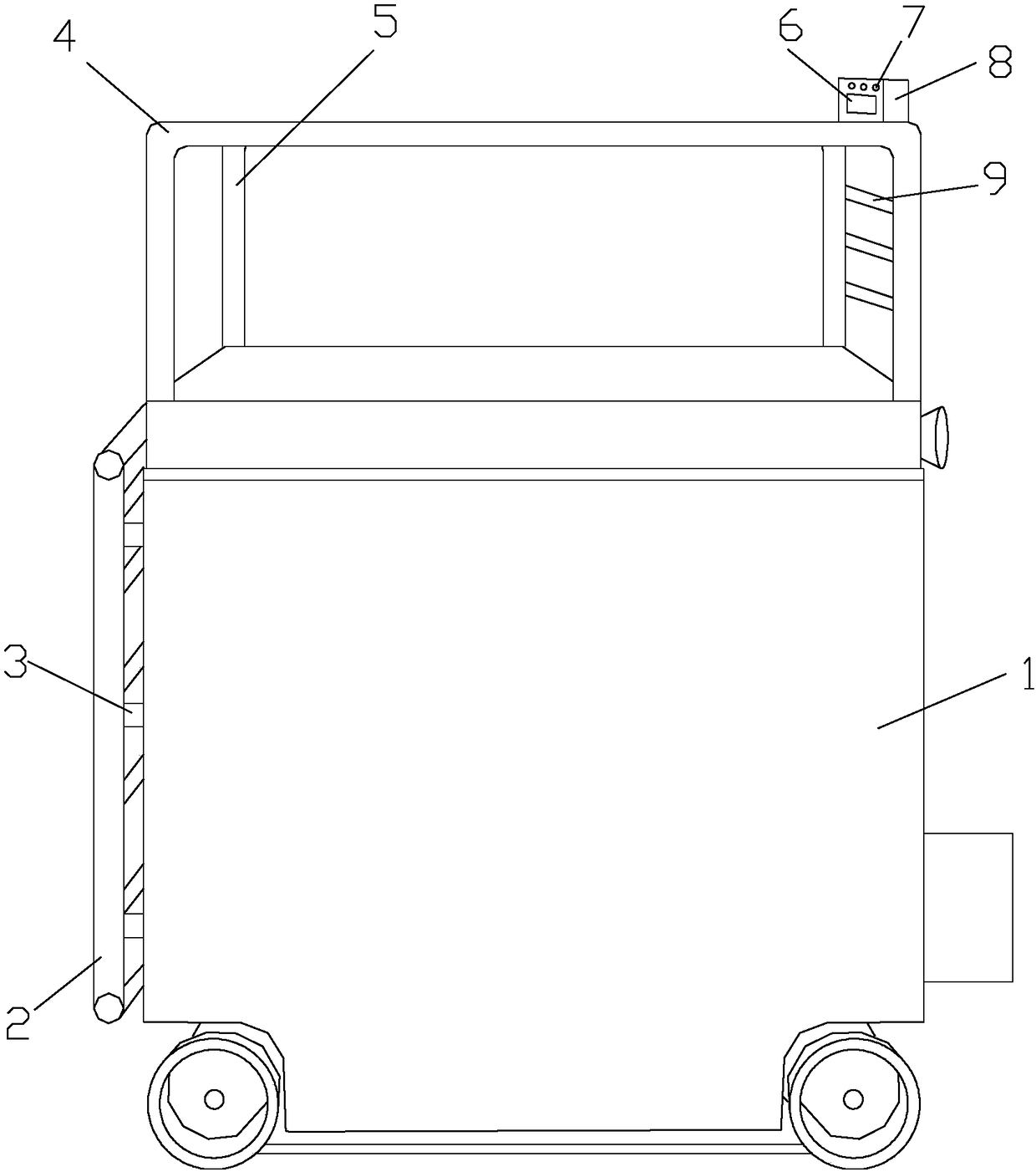 Underground tunnel construction device