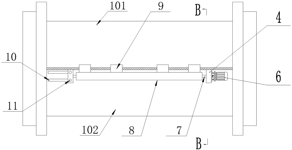 Filter device for pipeline transportation in water conservancy project