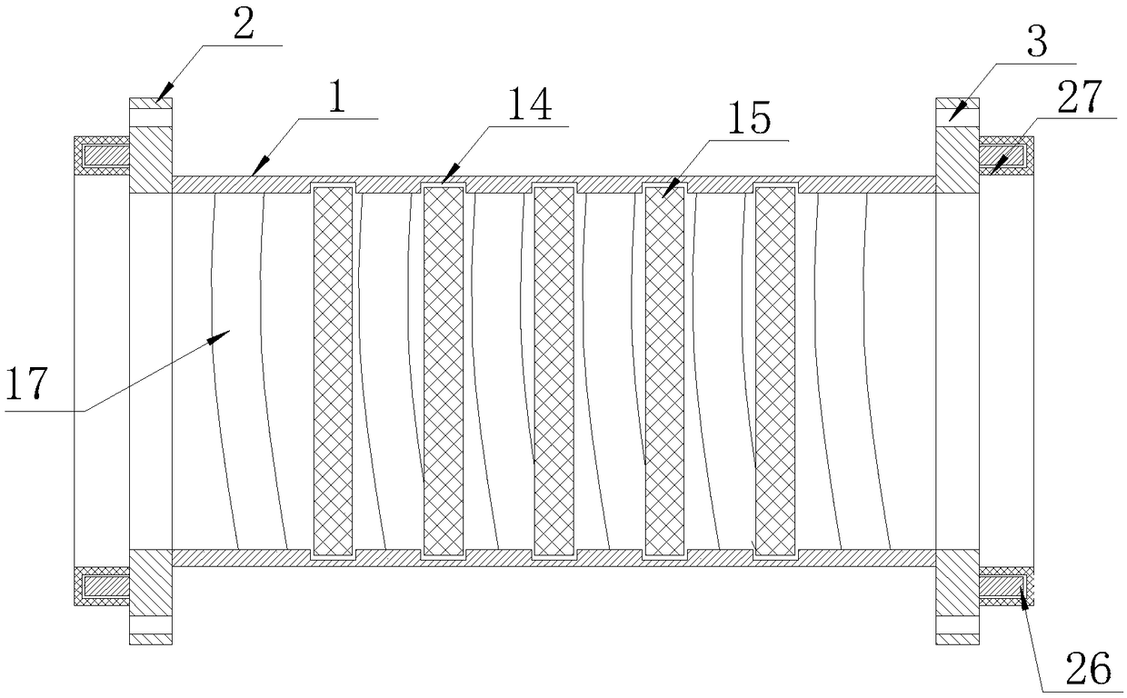 Filter device for pipeline transportation in water conservancy project