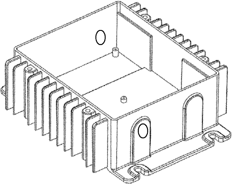 DC-DC conversion power box for vehicle