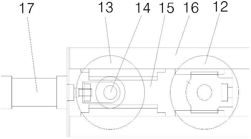 Continuous open width washing machine