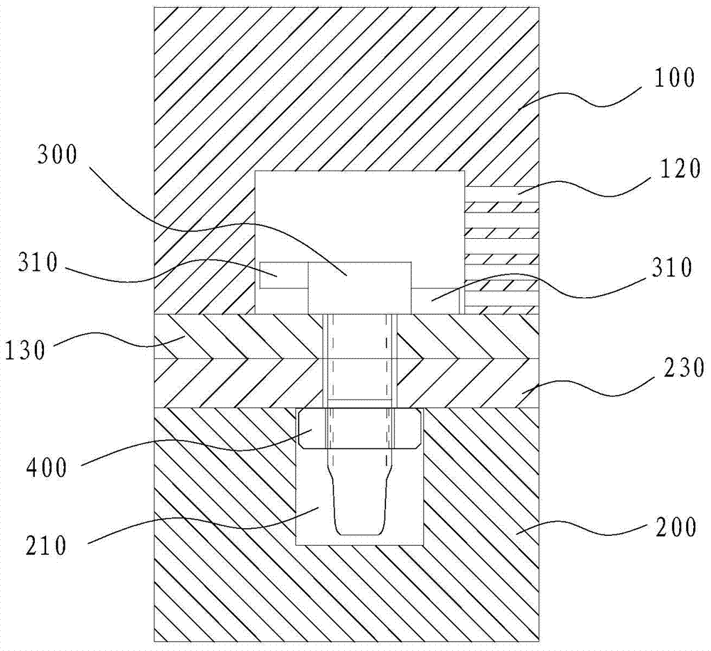 Connection structure and connection method