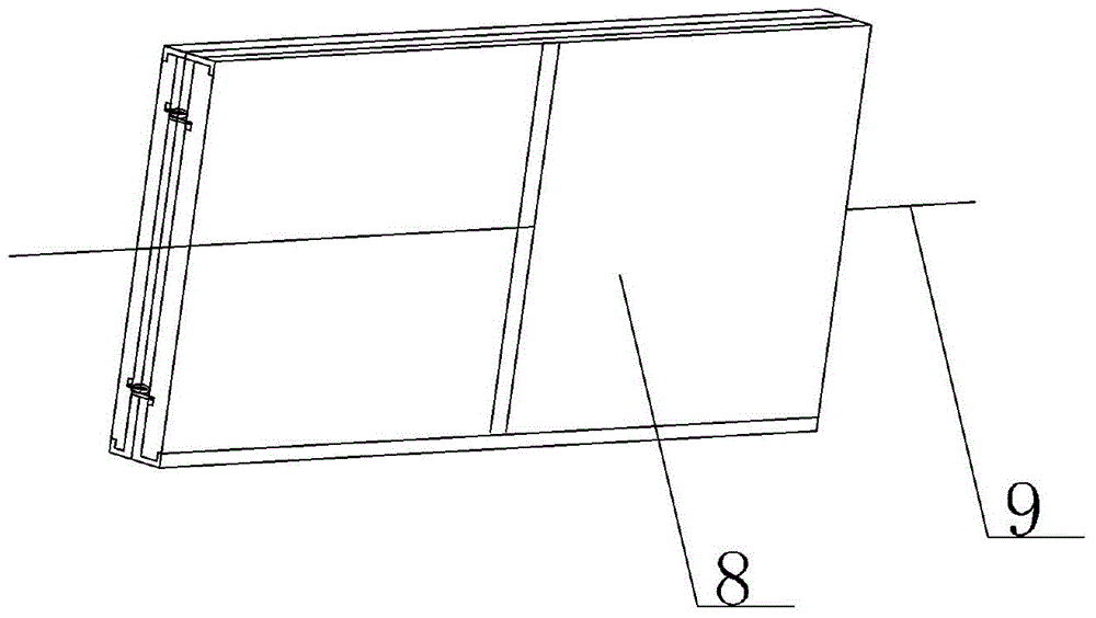 Crucian trapping net cage