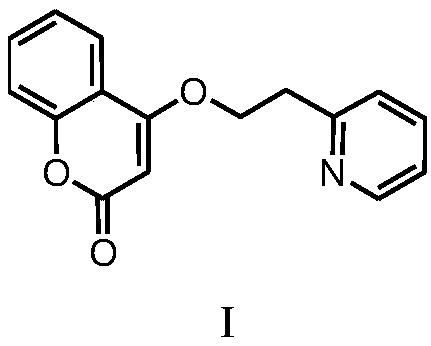 A kind of pyridine ethoxy coumarin plant growth regulator