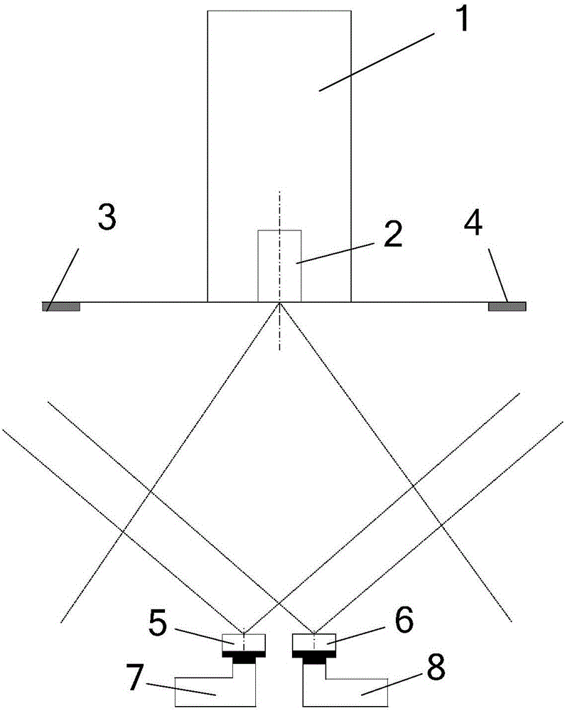 Device and method for self-adaptively detecting and adjusting optical axes of dual cameras