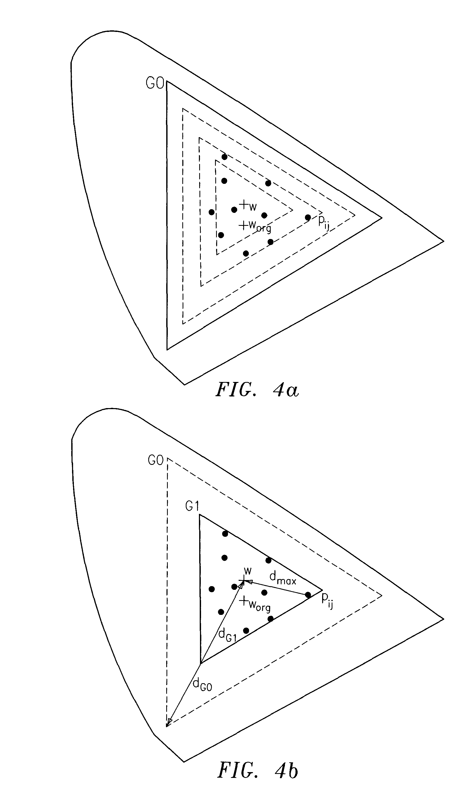 Display device with dynamic color gamut