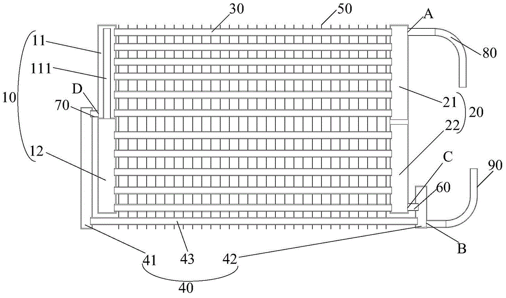 Condenser and air conditioner comprising same