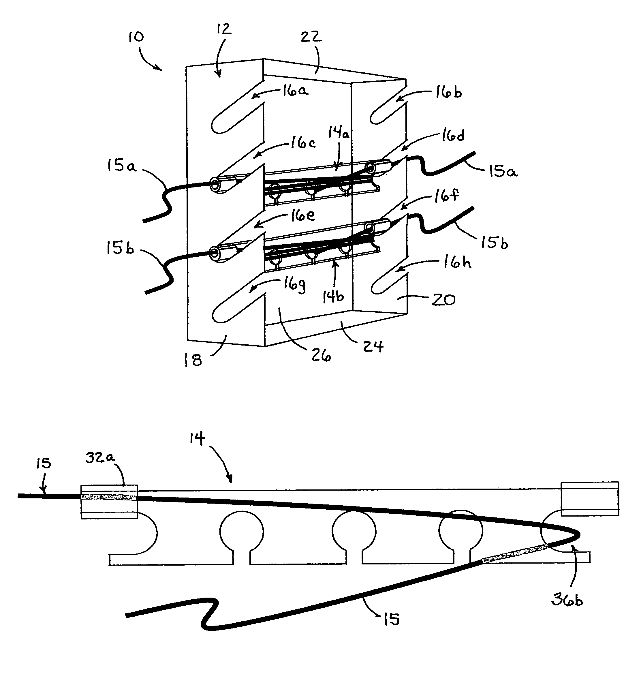 Cord, cable and tubing organizer