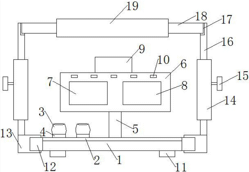 Intelligent learning device for sport dance footsteps