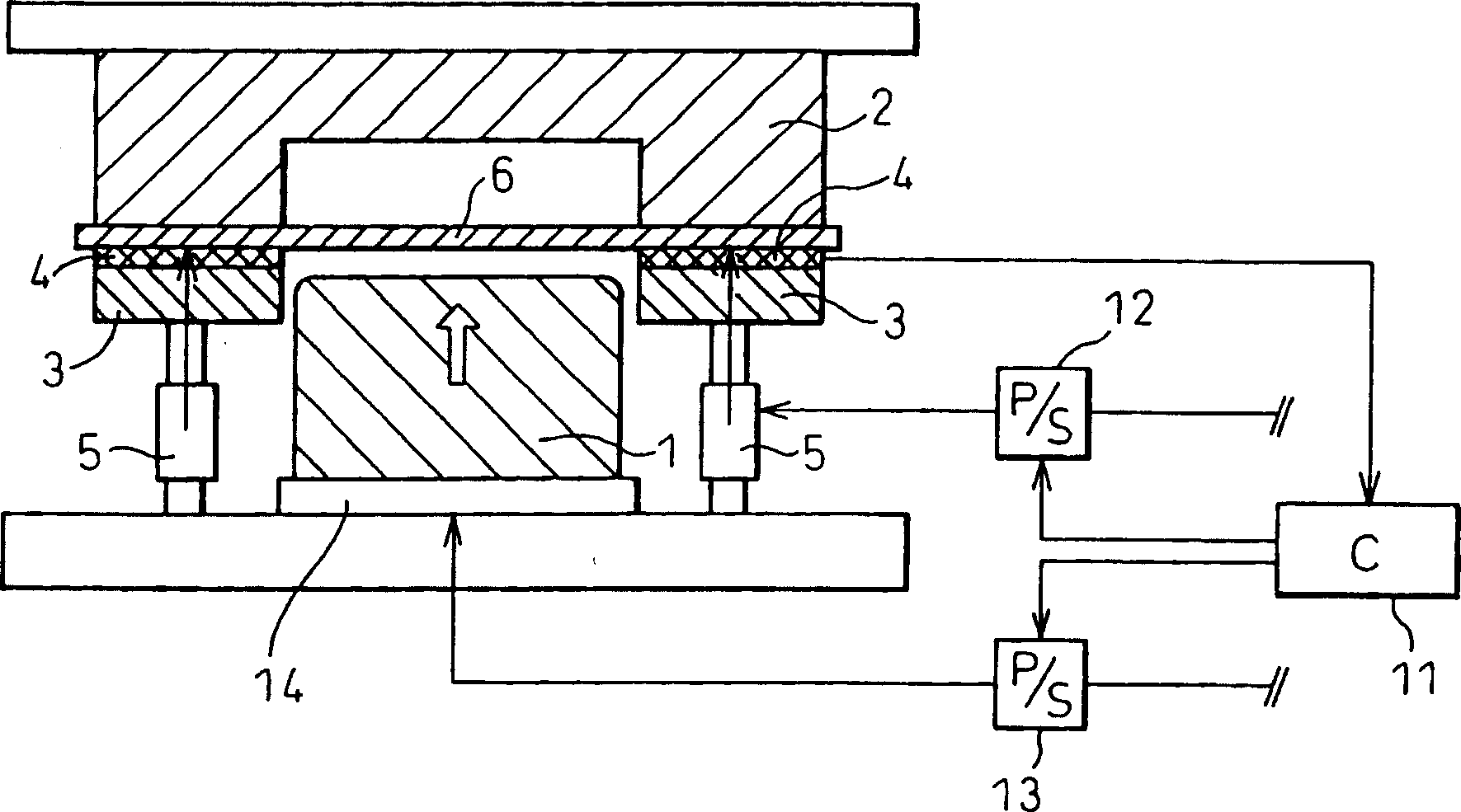 Press die apparatus for thin plate and press forming method