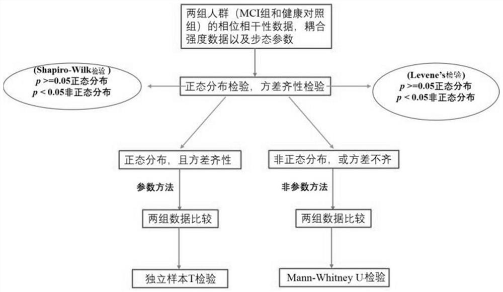 Evaluation method and system based on near-infrared brain functions and gait parameters